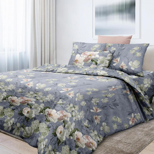 Комплект постельного белья Цветочная дымка Бязь ГОСТ - фото 1