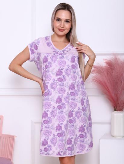 Сорочка с рукавом, лиловый (902-1) - фото 3