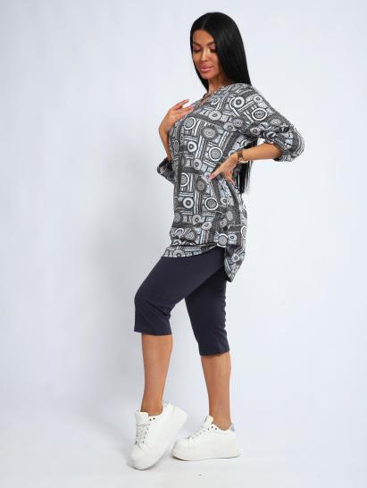 Костюм с бриджами (01052, серый) - фото 9