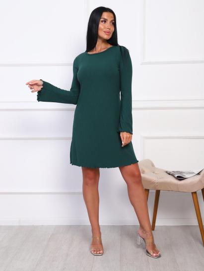 Платье вискоза кашкорсе (01007, зеленый) - фото 12