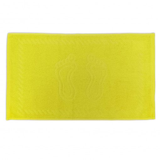 Полотенце махровое Ножки желтый - фото 2