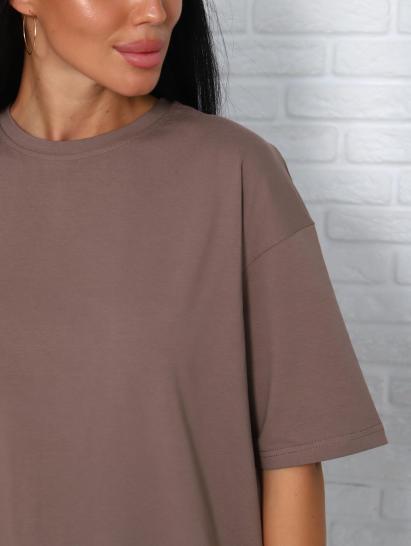 Футболка женская оверсайз (01004, капучино) - фото 19