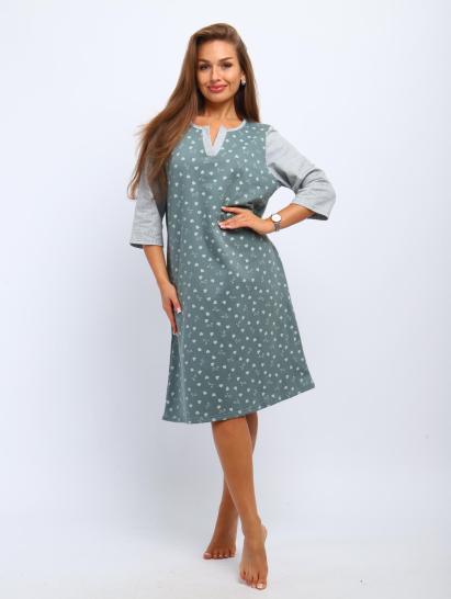 Сорочка теплая, футер с начесом (01060, оливковый) - фото 12