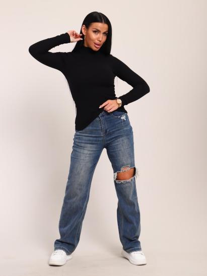 Водолазка женская, кашкорсе (01042, черный) - фото 16