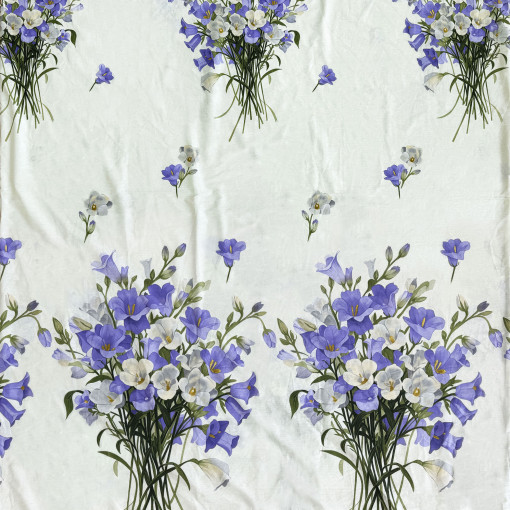 Простыня Цветочная симфония основа поплин - фото 1