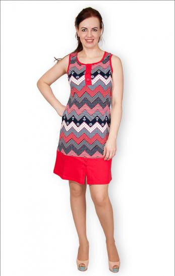 Платье трикотажное (197-6) - фото 1