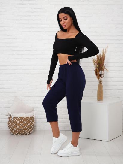 Бриджи трикотажные (01037, синий) - фото 9