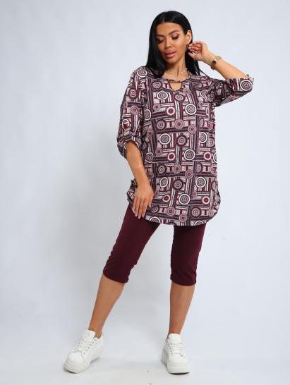 Костюм с бриджами (01052, бордовый) - фото 16