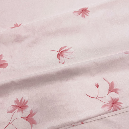 Наволочка Розовая магнолия (компаньон) поплин - фото 2