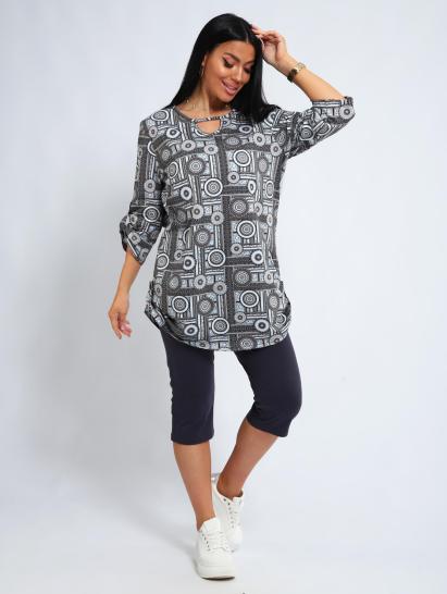 Костюм с бриджами (01052, серый) - фото 6