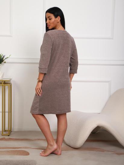 Халат махровый на молнии (01075, капучино) - фото 2