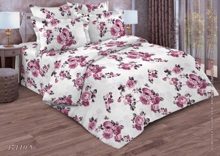 Комплект постельного белья Пион Бернар вид 2 бязь ГОСТ - фото 1