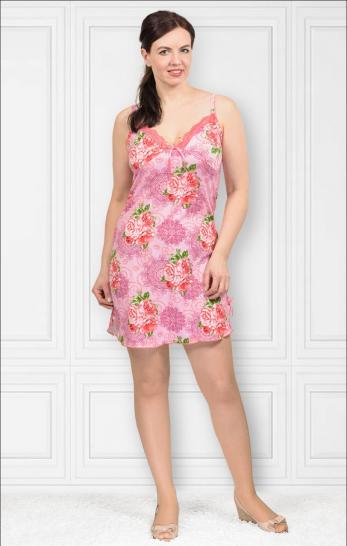 Сорочка вискоза на бретелях (131-17) - фото 1