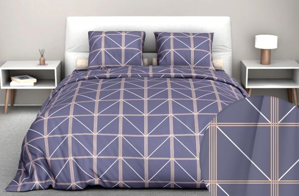 Ткань Теорема серый Бязь 150 см  - фото 1 Ткань Теорема серый Бязь 150 см  - фото 1