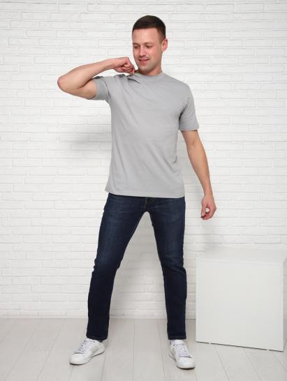 Футболка мужская (01036, светло-серый) - фото 12
