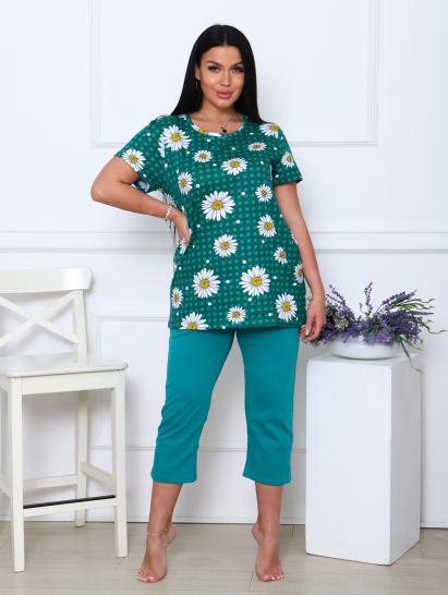 Костюм с бриджами, зеленый клетка (891-2) - фото 11