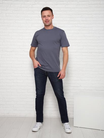 Футболка мужская (01036, антрацитовый) - фото 1