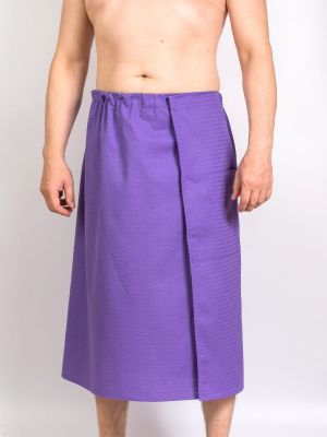 Килт для бани мужской фиолетовый - фото 1