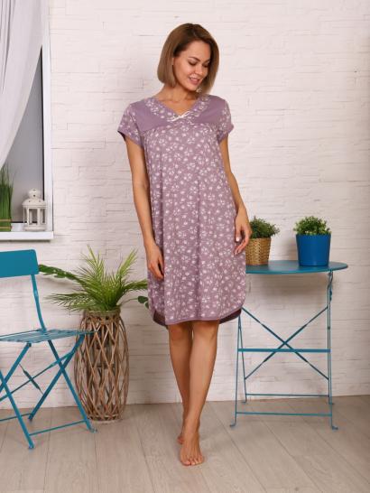 Сорочка трикотажная двойного крашения, кофе (723-3) - фото 1