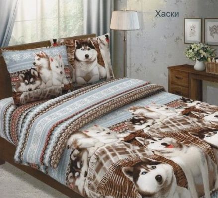 Простыня Хаски бязь - фото 1
