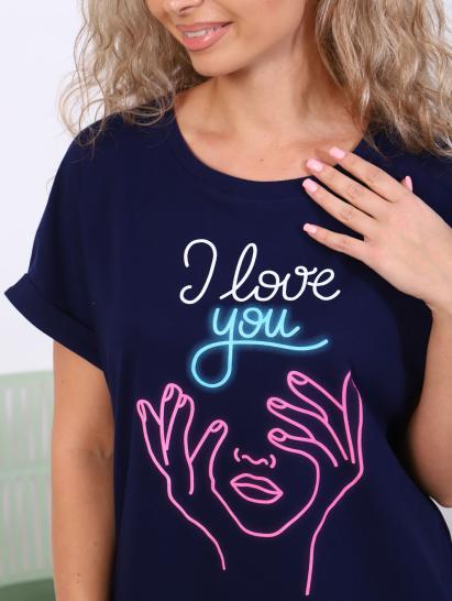 Костюм с шортами, принт, зеленый (922-3) - фото 2