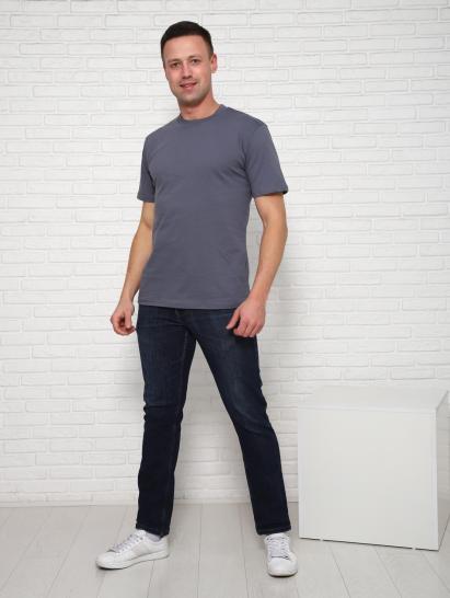 Футболка мужская (01036, антрацитовый) - фото 10