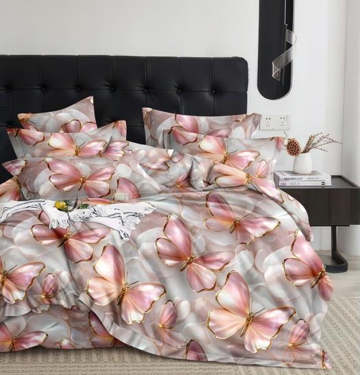 Наволочка Розовый танец бязь - фото 1