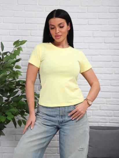 Футболка женская (01078, желтый) - фото 11
