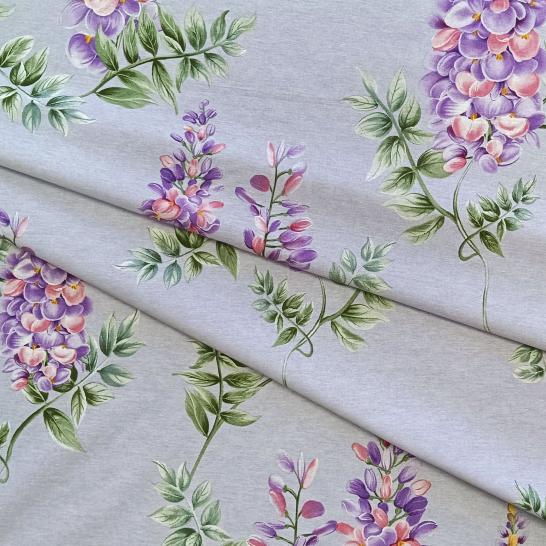 Пододеяльник Сиреневый вальс (основа) поплин - фото 2