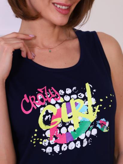 Костюм с шортами, принт "Граффити" (836-1) - фото 7