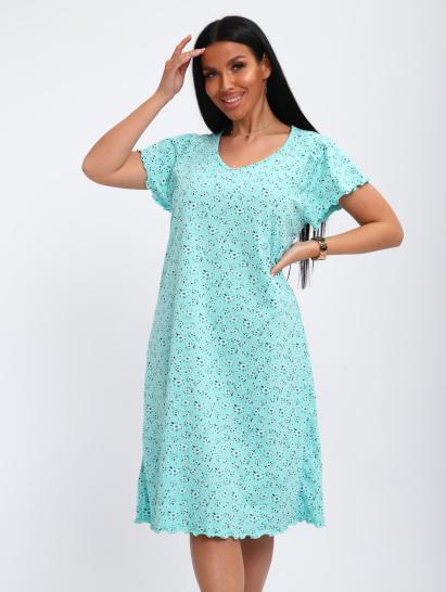 Сорочка женская (01064 бирюзовый) - фото 4