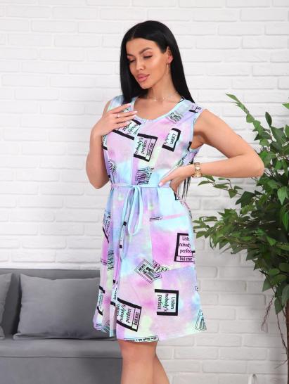 Халат женский (01071, сиреневый) - фото 11