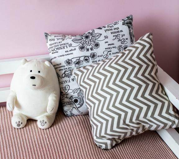 Подушка декоративная зигзаг - фото 2