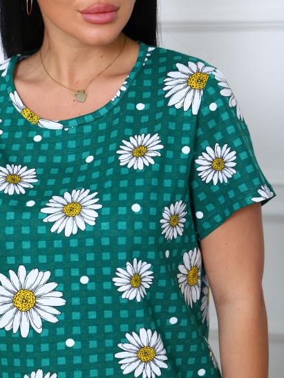 Костюм с бриджами, зеленый клетка (891-2) - фото 2