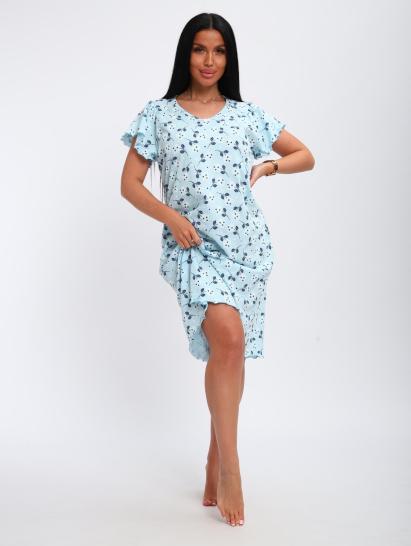 Сорочка женская (01064 синий) - фото 14