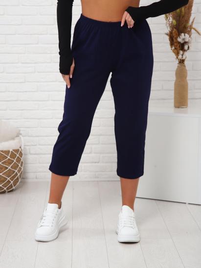 Бриджи трикотажные (01037, синий) - фото 5