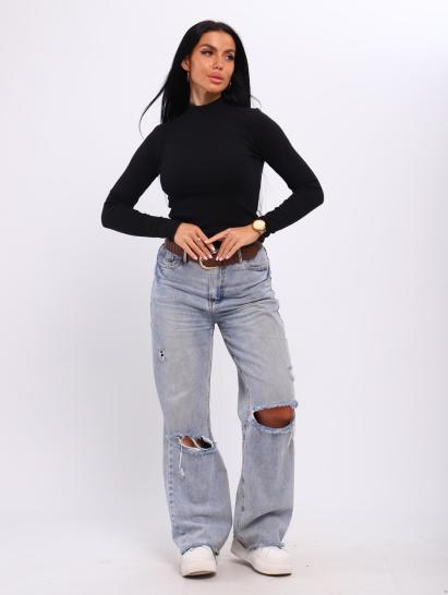 Водолазка женская, рибана (01044, черный) - фото 13