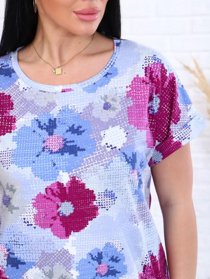 Платье с карманами, голубой (903-1) - фото 2