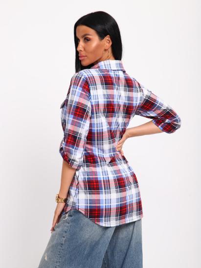 Рубашка на пуговицах (01058, голубой) - фото 11