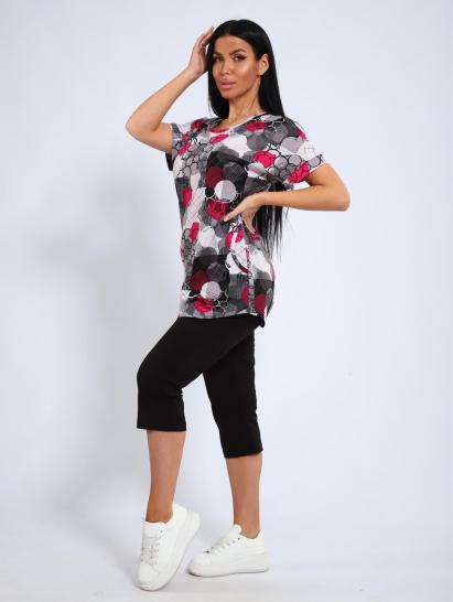 Костюм с бриджами (01050, малиновый) - фото 12