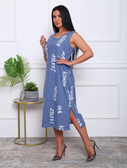 Сарафан, полоска синий (918-1) - фото 6