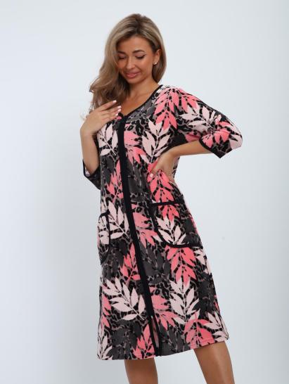 Халат велюровый на молнии (00941, кофе) - фото 7