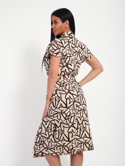 Халат женский запашной (01069, бежевый) - фото 3