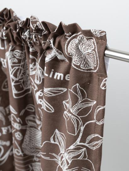 Шторы короткие с подхватами Стрекоза капучино - фото 3