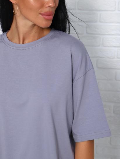 Футболка женская оверсайз (01004, серый) - фото 16