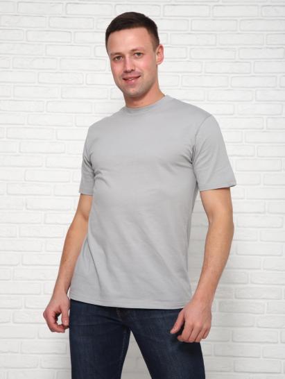 Футболка мужская (01036, светло-серый) - фото 9