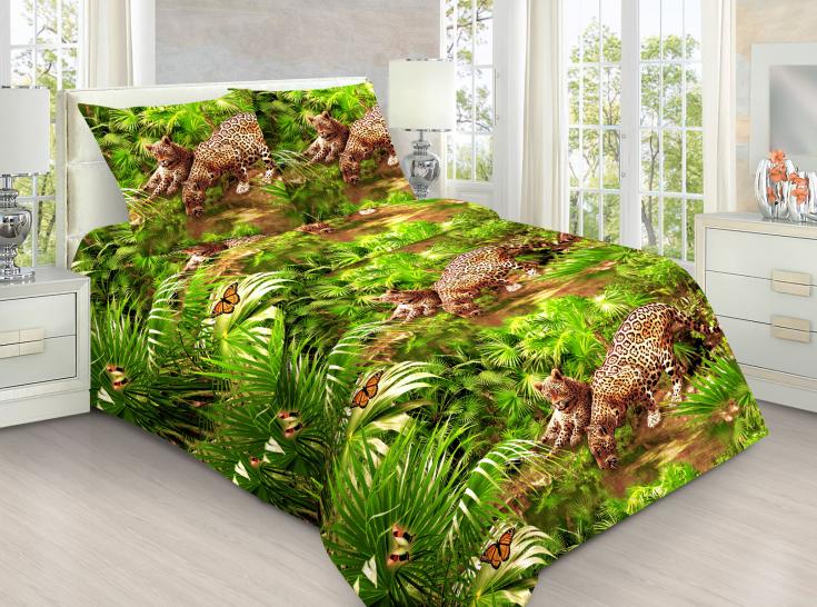 Пододеяльник Ягуар 3D Бязь - фото 1