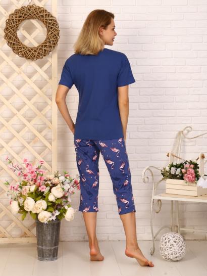 Костюм с бриджами, принт "Tropical" (744-1) - фото 2