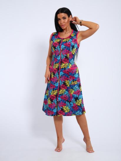 Халат на молнии с карманами (00993, разноцветный) - фото 12