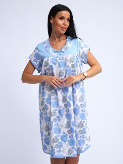 Сорочка женская (01054 голубой) - фото 7
